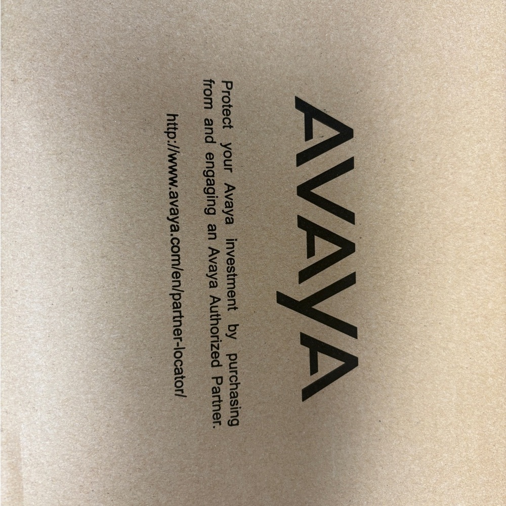 Avaya Branded Packaging